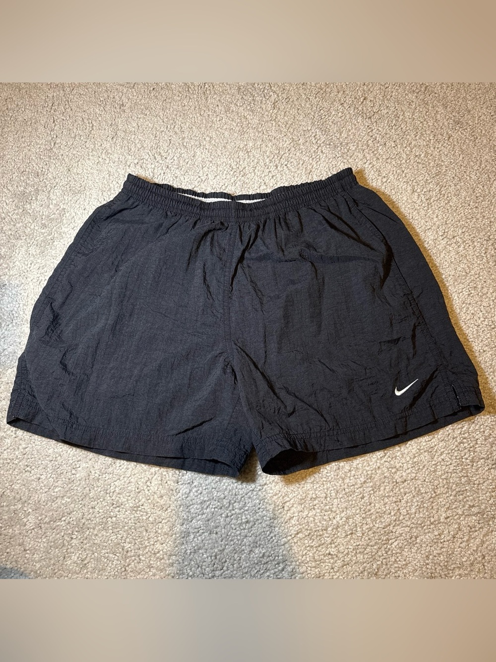Nike Black Men's Lightweight Training Shorts with Swoosh